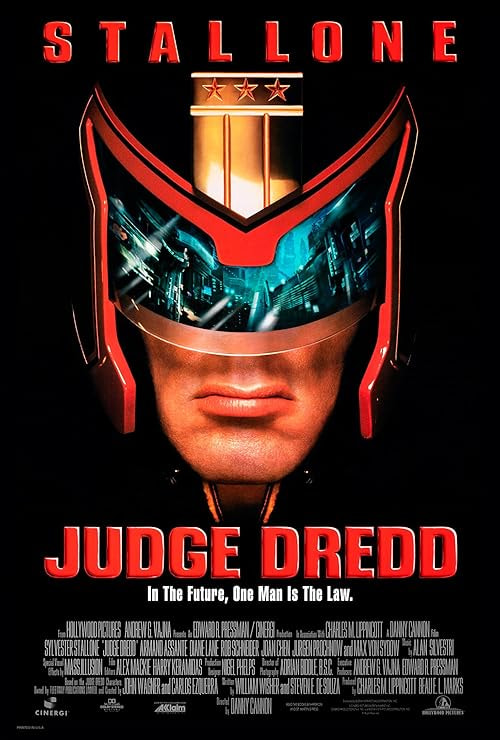 Judge Dredd movie poster