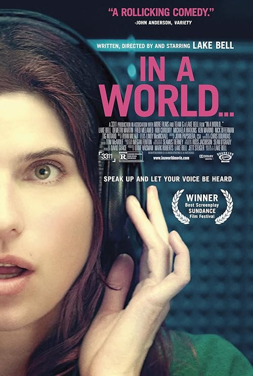 In a World... movie poster