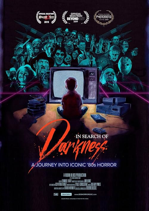 In Search of Darkness: A Journey Into Iconic '80s Horror movie poster