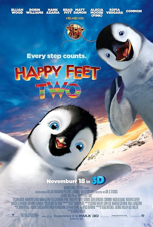 Happy Feet Two movie poster