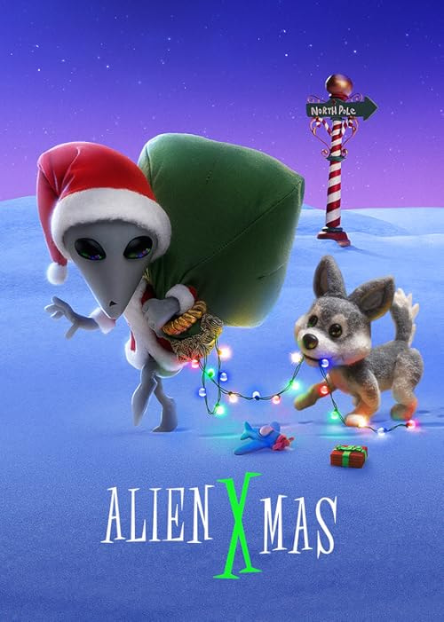 Alien Xmas movie poster