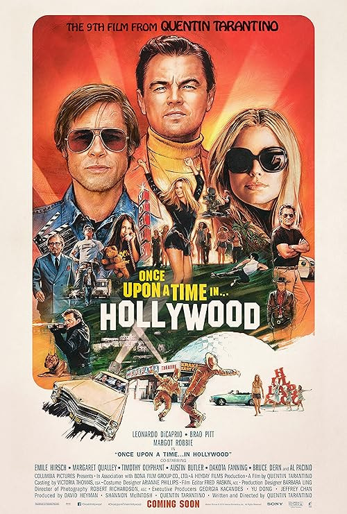 Once Upon a Time... in Hollywood movie poster