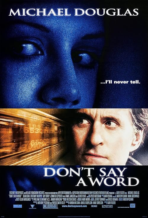 Don't Say a Word movie poster