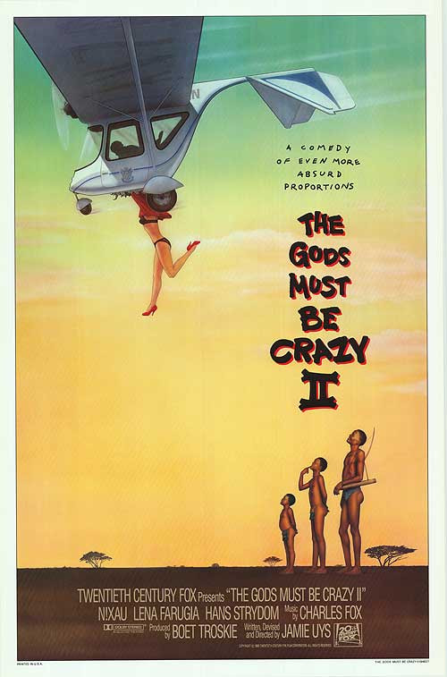 The Gods Must Be Crazy II movie poster