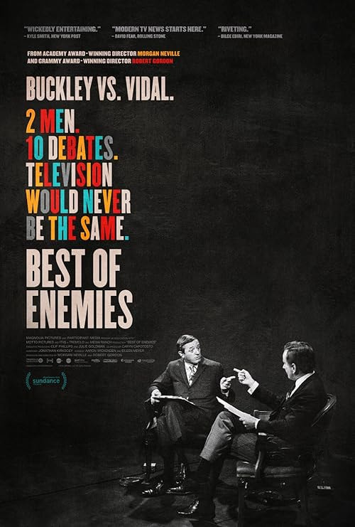 Best of Enemies: Buckley vs. Vidal movie poster