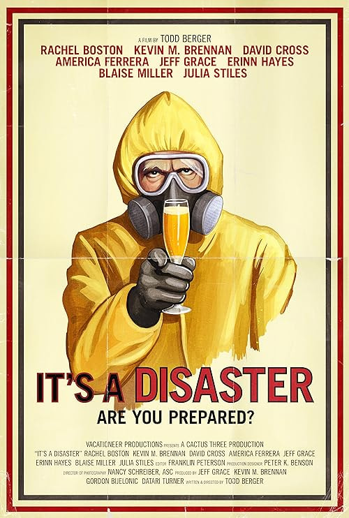 It's a Disaster movie poster