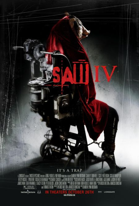 Saw IV movie poster