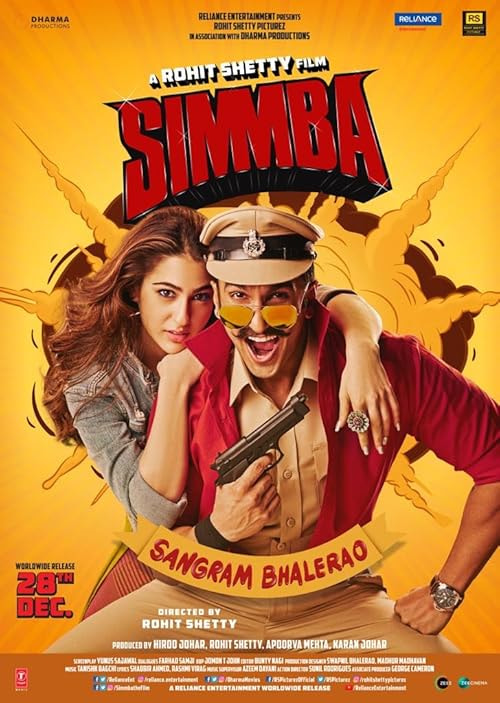 Simmba movie poster