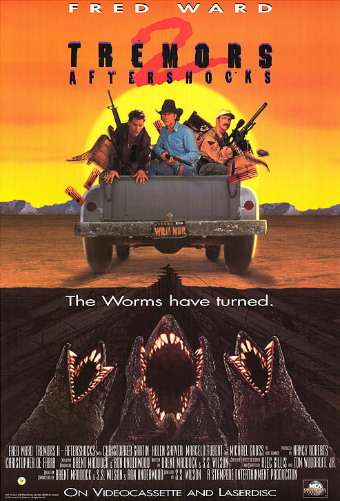 Tremors II: Aftershocks movie poster