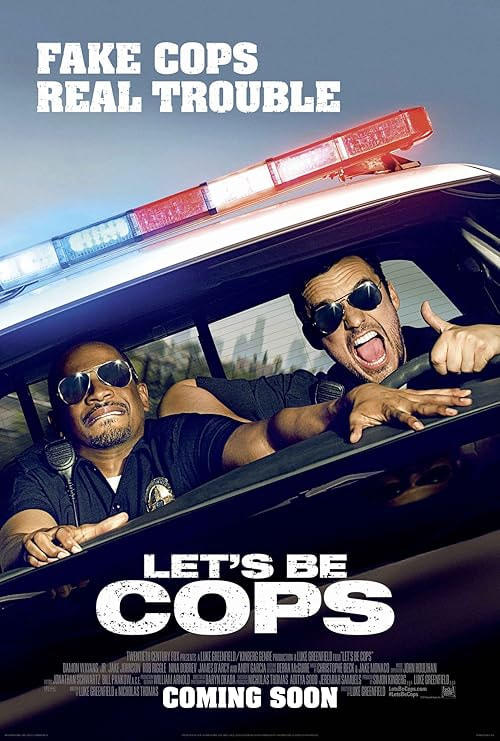 Let's Be Cops movie poster