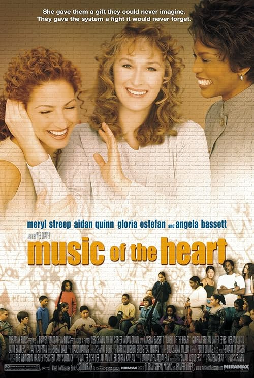 Music of the Heart movie poster