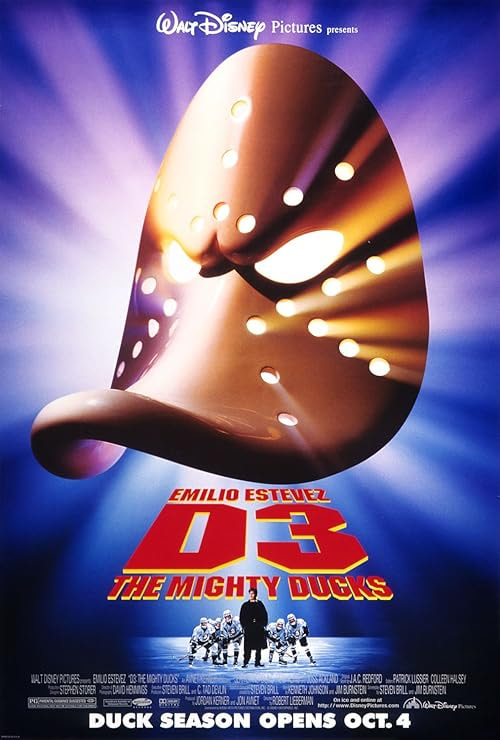D3: The Mighty Ducks movie poster