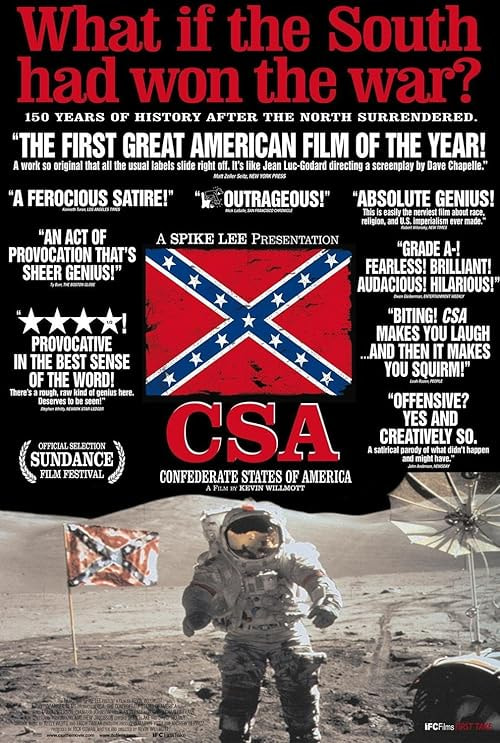 C.S.A.: The Confederate States of America movie poster
