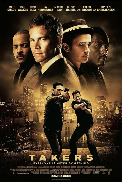 Takers movie poster
