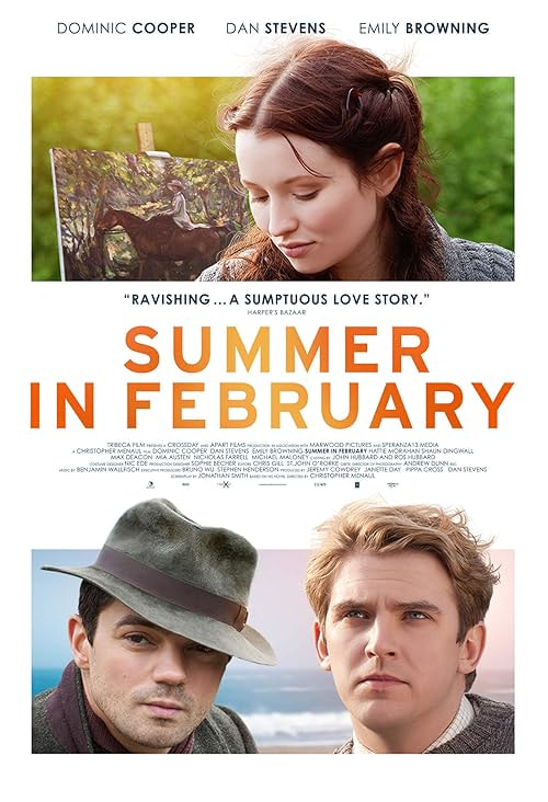 Summer in February movie poster