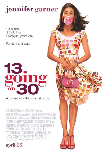 13 Going on 30 movie poster