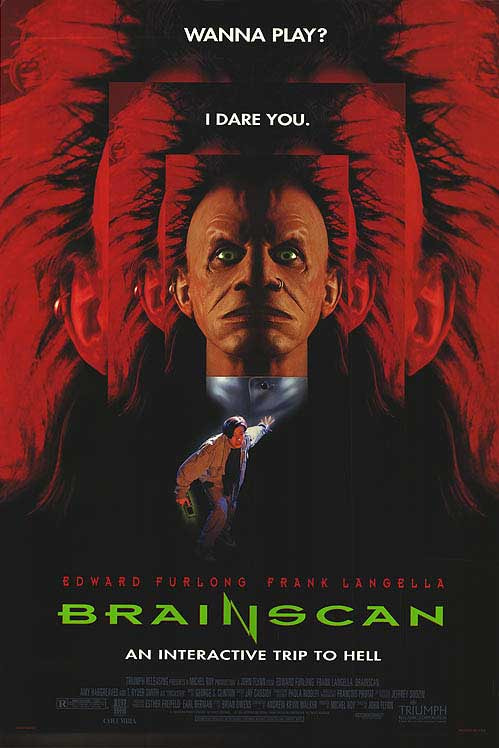 Brainscan movie poster