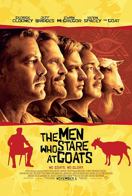 The Men Who Stare at Goats movie poster