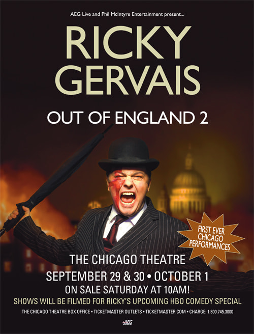 Ricky Gervais: Out of England 2 - The Stand-Up Special movie poster