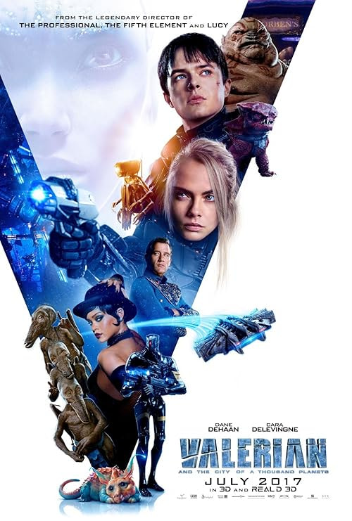 Valerian and the City of a Thousand Planets movie poster