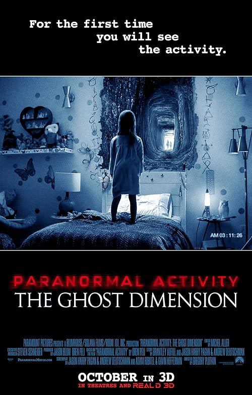 Paranormal Activity: The Ghost Dimension movie poster