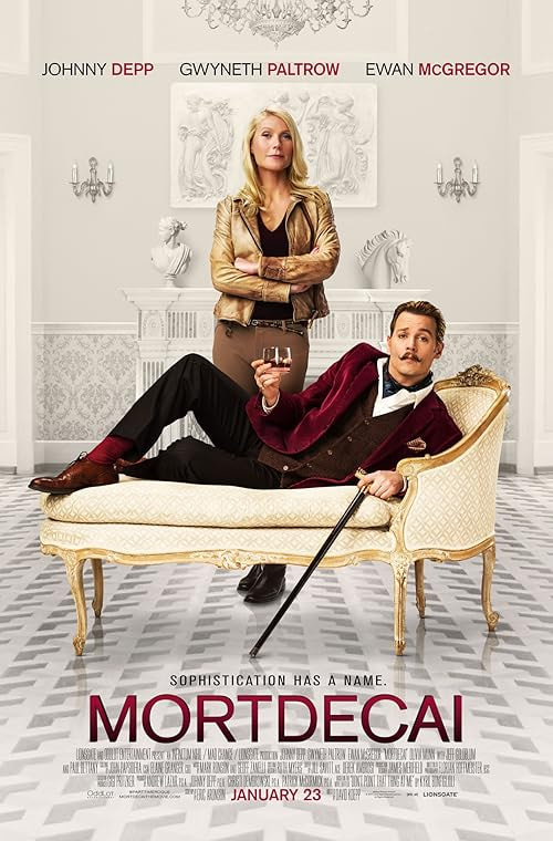 Mortdecai movie poster