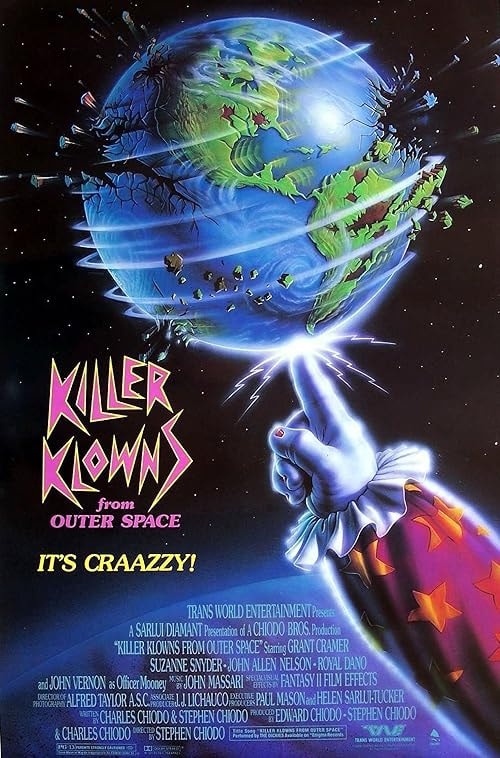 Killer Klowns from Outer Space movie poster