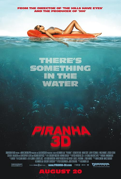 Piranha 3D movie poster