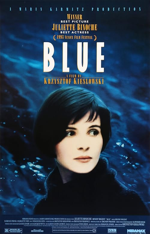 Three Colors: Blue movie poster