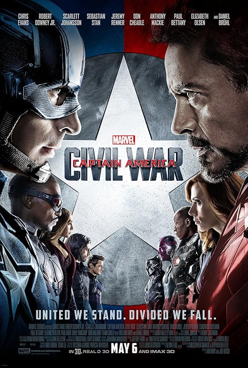 Captain America: Civil War movie poster