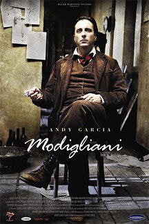 Modigliani movie poster