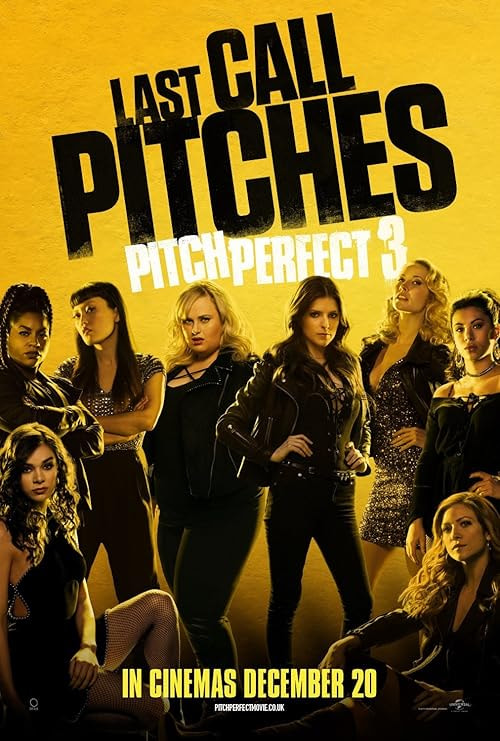 Pitch Perfect 3 movie poster