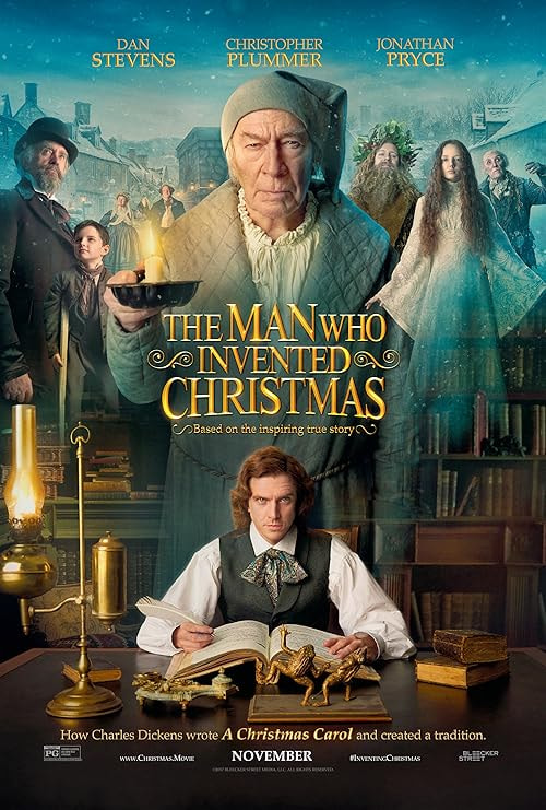The Man Who Invented Christmas movie poster