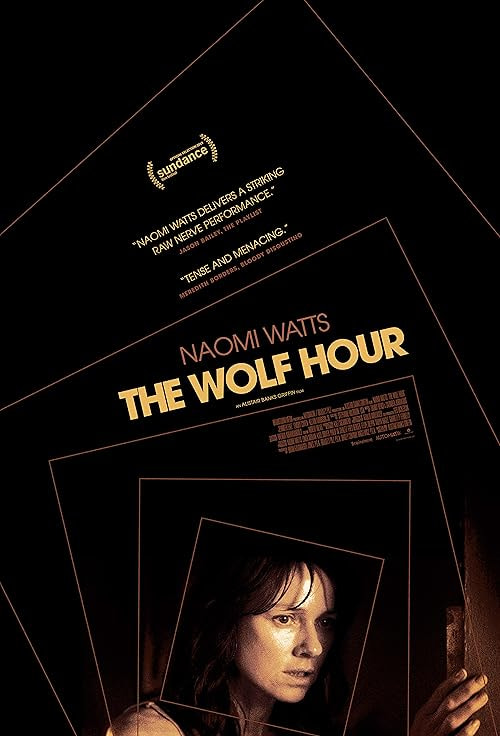 The Wolf Hour movie poster
