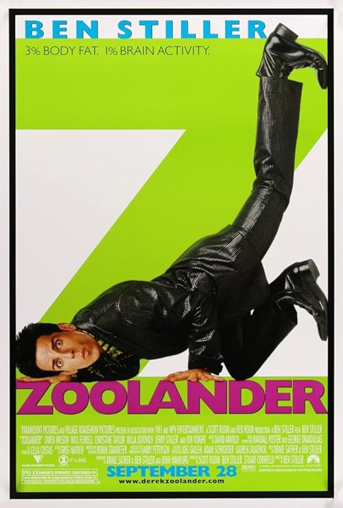 Zoolander movie poster