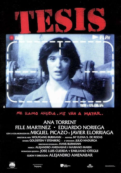 Thesis movie poster