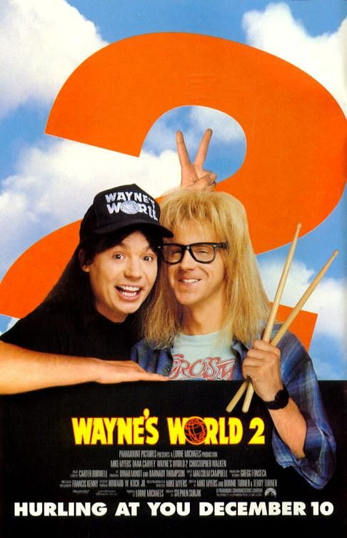 Wayne's World 2 movie poster