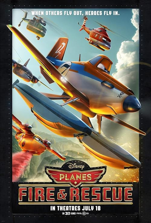 Planes: Fire & Rescue movie poster