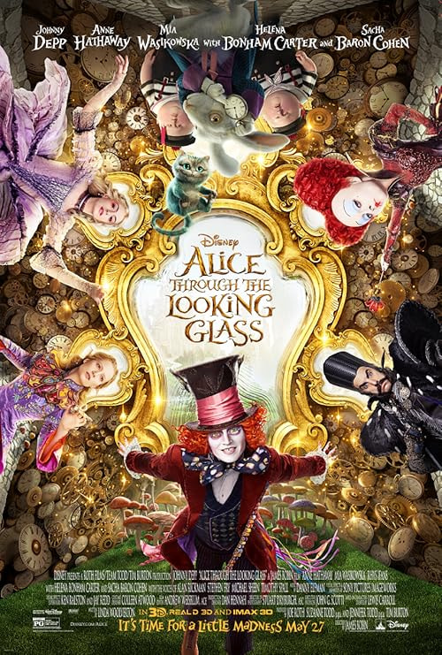 Alice Through the Looking Glass movie poster