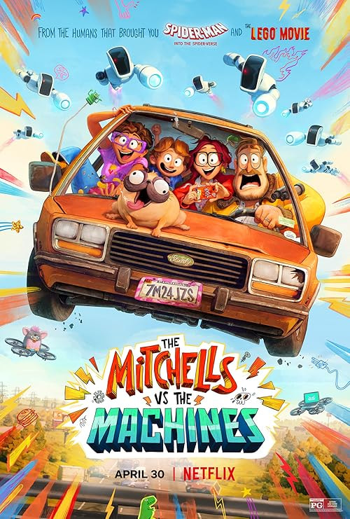 The Mitchells vs. the Machines movie poster
