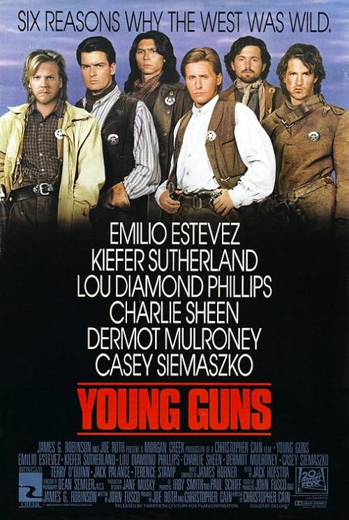 Young Guns movie poster