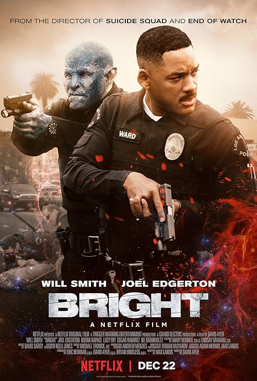 Bright movie poster