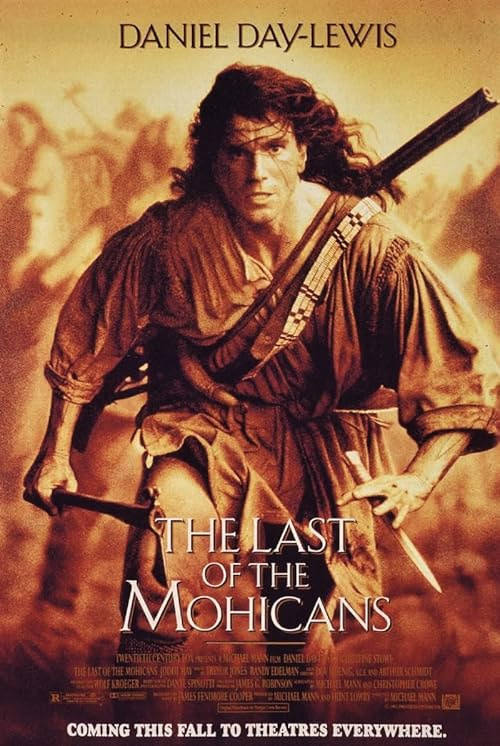 The Last of the Mohicans movie poster