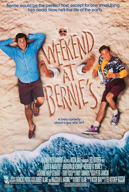 Weekend at Bernie's movie poster