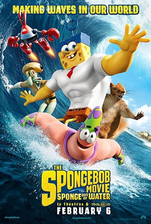 The SpongeBob Movie: Sponge Out of Water movie poster