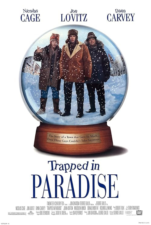 Trapped in Paradise movie poster