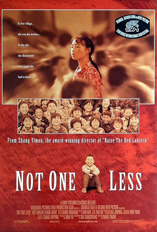 Not One Less movie poster