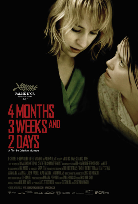 4 Months, 3 Weeks and 2 Days movie poster
