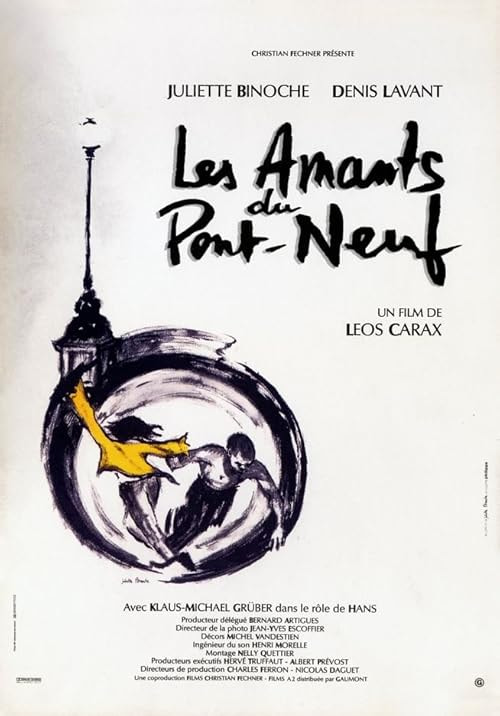 The Lovers on the Bridge movie poster