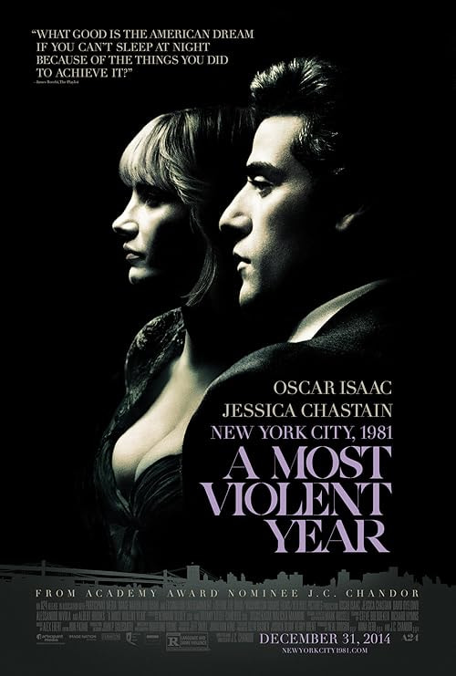 A Most Violent Year movie poster